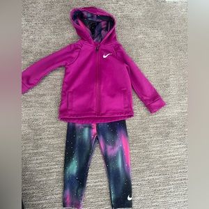 Nike Toddler Girl’s Drifit Matching Athletic Outfit 18 Months
